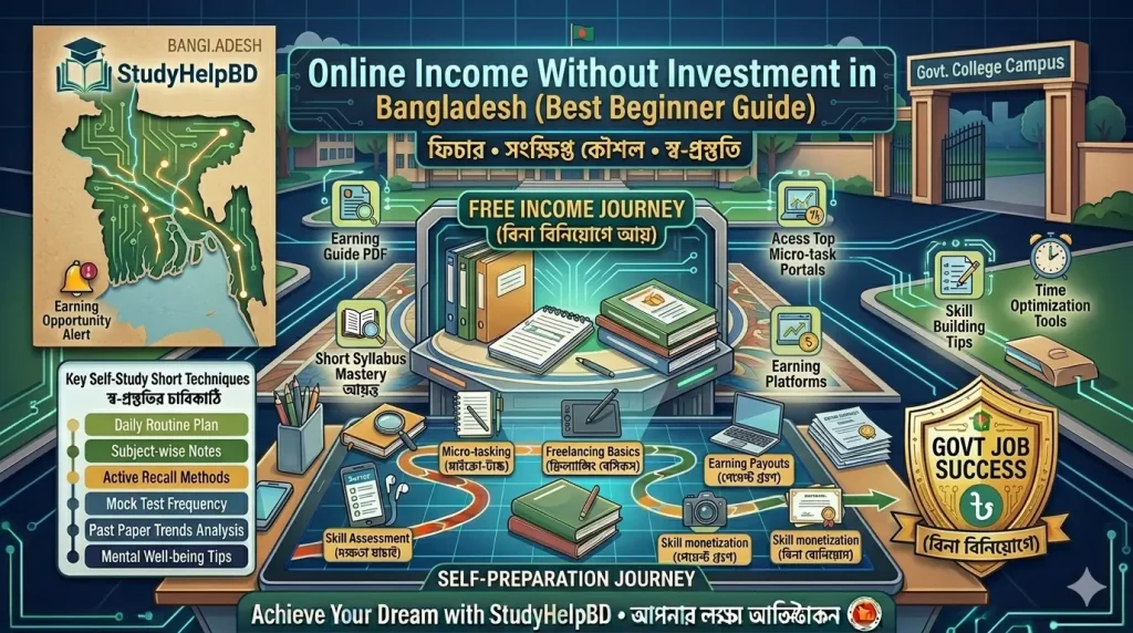 Online Income Without Investment in Bangladesh